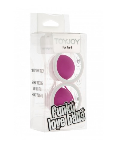 Funky Love Balls - fuchsia