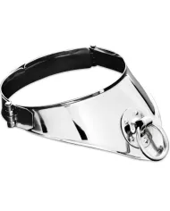 METAL HARD - COLLIER DE RETENUE AVEC ANNEAU ET CADENAS 12,5 CM