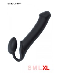 Gode ceinture strap-on noir XL