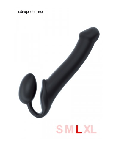 Gode ceinture strap-on noir L