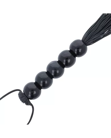 DARKNESS - FOUET DE BONDAGE FIN NOIR