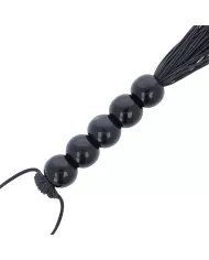 DARKNESS - FOUET DE BONDAGE FIN NOIR DARKNESS - FOUET DE BONDAGE FIN NOIR