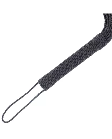 DARKNESS - FOUET DE BONDAGE NOIR 50CM