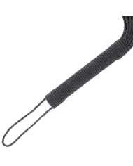 DARKNESS - FOUET DE BONDAGE NOIR 50CM DARKNESS - FOUET DE BONDAGE NOIR 50CM
