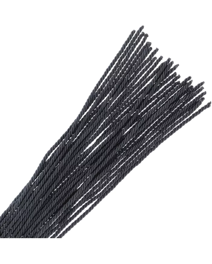 DARKNESS - FOUET DE BONDAGE NOIR 50CM DARKNESS - FOUET DE BONDAGE NOIR 50CM