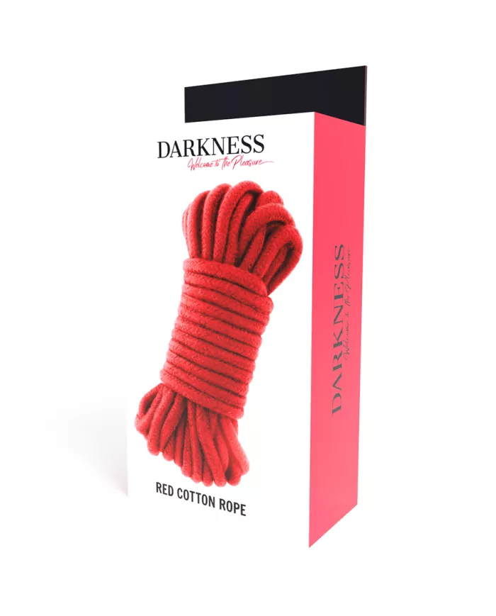 DARKNESS - CORDE JAPONAISE 10 M ROUGE DARKNESS - CORDE JAPONAISE 10 M ROUGE