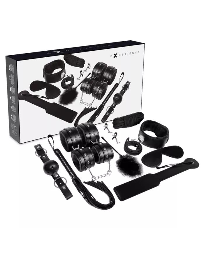 EXPERIENCE - KIT FÉTICHE BDSM SÉRIE NOIRE