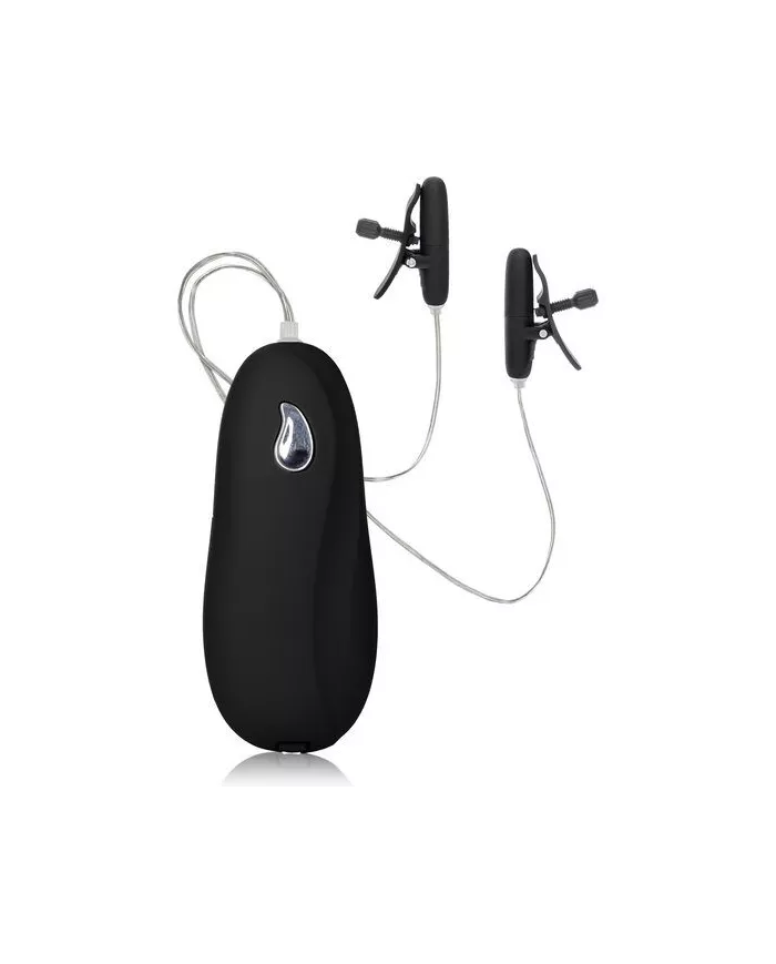 CALEXOTICS - VIBR TEASERS CHAUFFANT NIPPLE NOIR CALEXOTICS - VIBR TEASERS CHAUFFANT NIPPLE NOIR