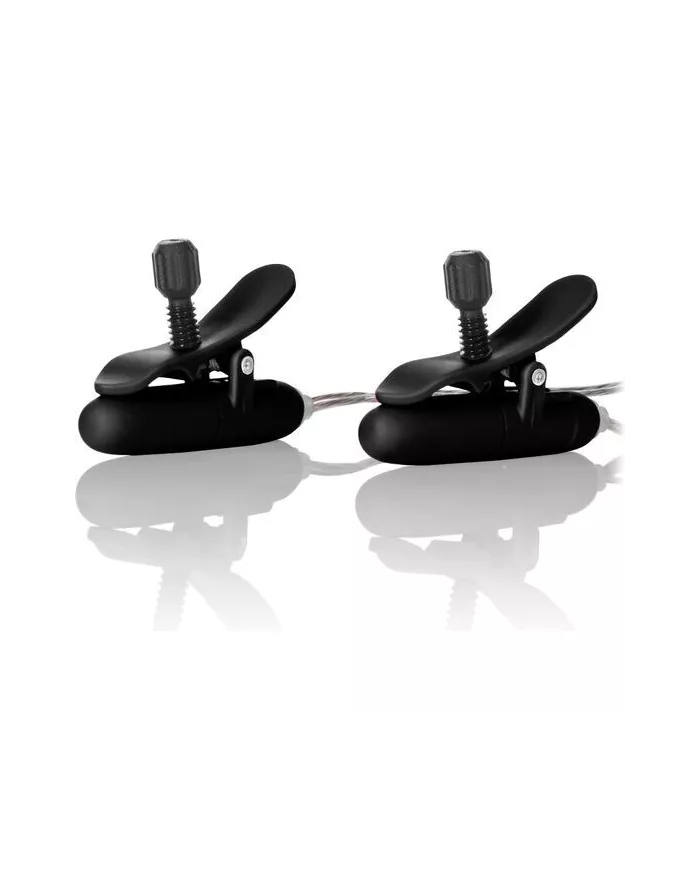 CALEXOTICS - VIBR TEASERS CHAUFFANT NIPPLE NOIR CALEXOTICS - VIBR TEASERS CHAUFFANT NIPPLE NOIR