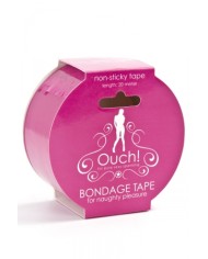 Ruban de bondage 20 m - rose
