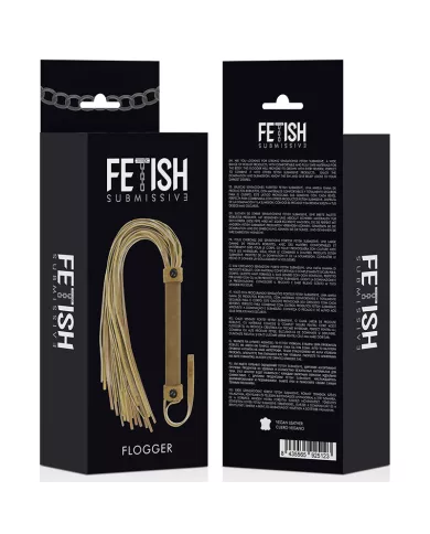 FETISH SUBMISSIVE ORIGIN - FOUET EN CUIR VEGAN FETISH SUBMISSIVE ORIGIN - FOUET EN CUIR VEGAN