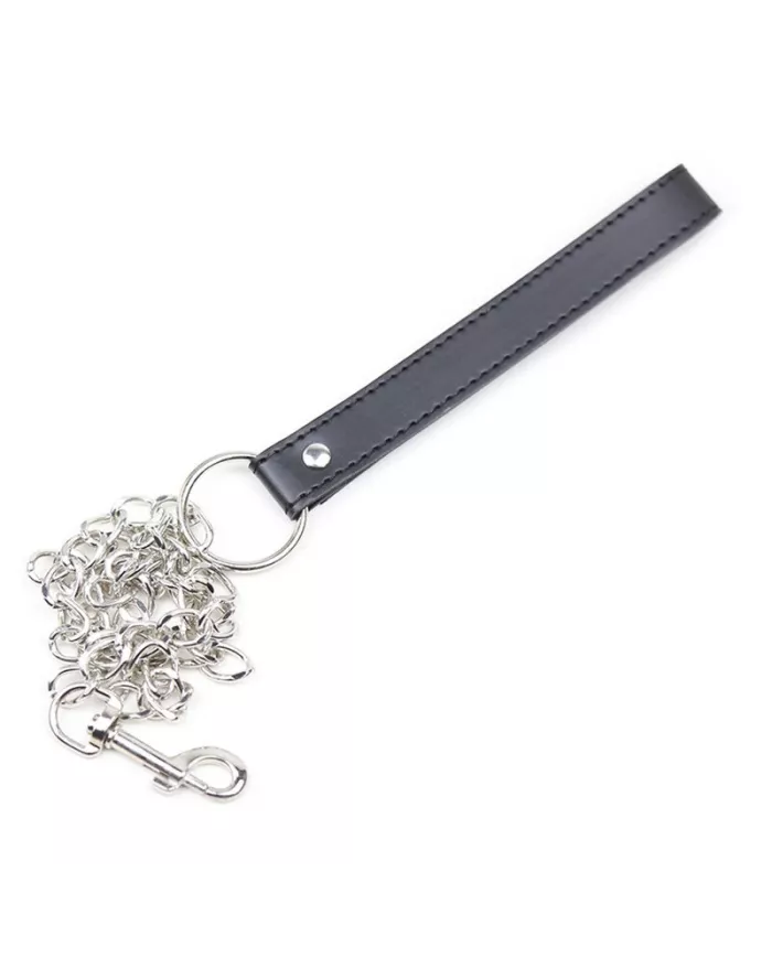 OHMAMA FETISH - COLLIER DE SOUMISSION AVEC 3 ANNEAUX