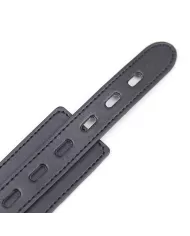 OHMAMA FETISH - COLLIER DE SOUMISSION AVEC 3 ANNEAUX