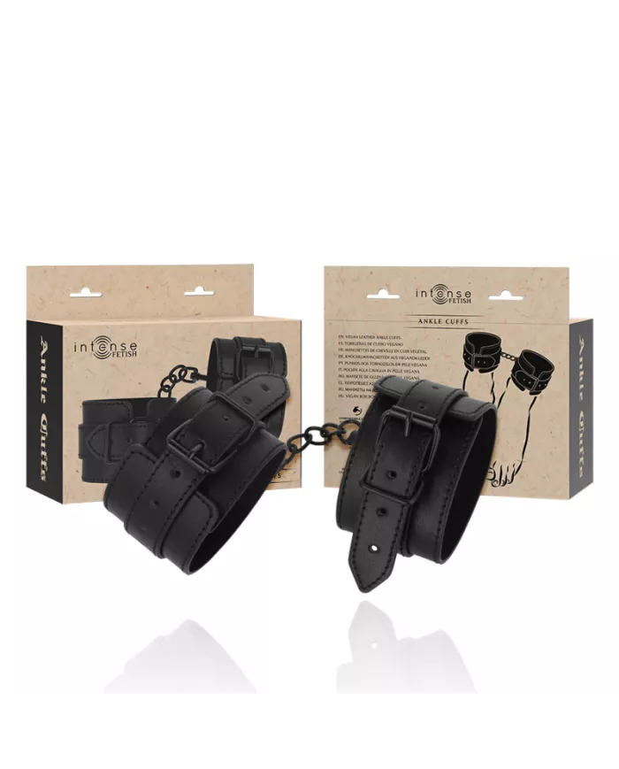 INTENSE - FETISH CHEVILLES EN CUIR VÉGÉTALIEN
