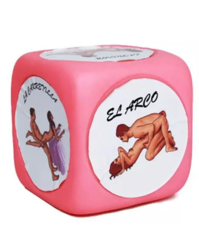 DIABLO PICANTE - SUPER GRAND DÉS KAMASUTRA DE POSTURES ROSE DIABLO PICANTE - SUPER GRAND DÉS KAMASUTRA DE POSTURES ROSE