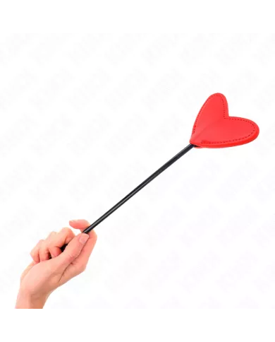 KINK - PALETTE EN FORME DE COEUR ROUGE 33 X 10 CM