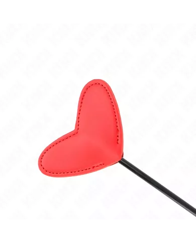 KINK - PALETTE EN FORME DE COEUR ROUGE 33 X 10 CM