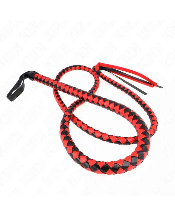 KINK - FOUET LONG SERPENT ROUGE 210 CM