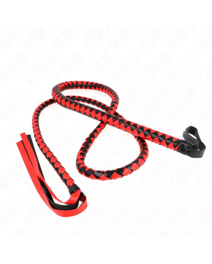 KINK - FOUET LONG SERPENT ROUGE 210 CM