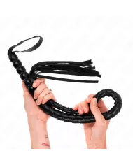KINK - FOUET SERPENT EN PERLES 80 CM