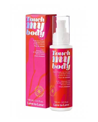 Fluide massage & lubrifiant - cerisier