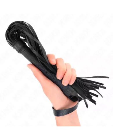 KINK - Fouet à perles bleu foncé 43,5 CM KINK - Fouet à perles bleu foncé 43,5 CM