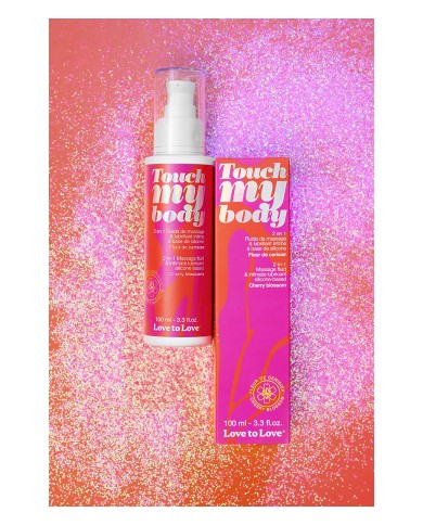 Fluide massage & lubrifiant - cerisier