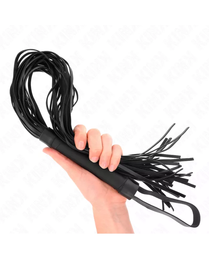 KINK - FOUET IMITATION PEAU DE MOUTON 60 CM