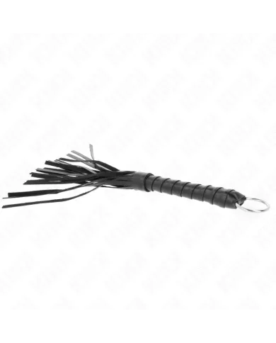 KINK - SIMPLE MINI FOUET NOIR 28 CM KINK - SIMPLE MINI FOUET NOIR 28 CM