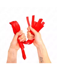 KINK - Fouet à queue large rouge 48,5 CM