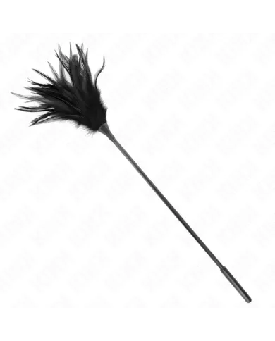 KINK - PLUSIEURS PLUMES DE CHATOUILLES NOIRES 45 CM KINK - PLUSIEURS PLUMES DE CHATOUILLES NOIRES 45 CM