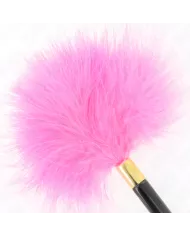 KINK - PLUMES TICKLE EN MÉTAL DORÉ FUCHSIA 18 CM