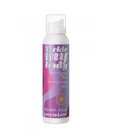 Mousse massage crépitante - monoï