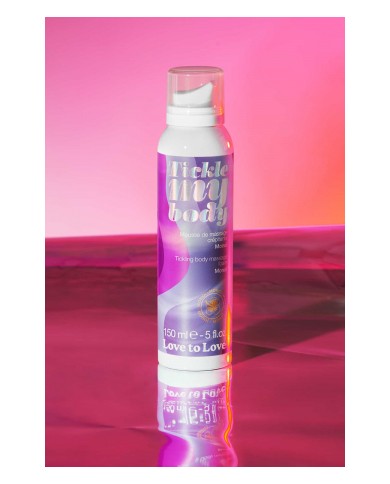 Mousse massage crépitante - monoï