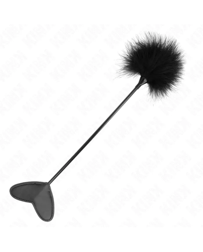 KINK - PLUMES TICKLE AVEC PAGAIE COEUR 31 CM