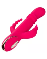 CALEXOTICS - JACK FANTASY TRIPLE VIBRATEUR CHAUFFANT LAPIN ROSE CALEXOTICS - JACK FANTASY TRIPLE VIBRATEUR CHAUFFANT LAPIN ROSE