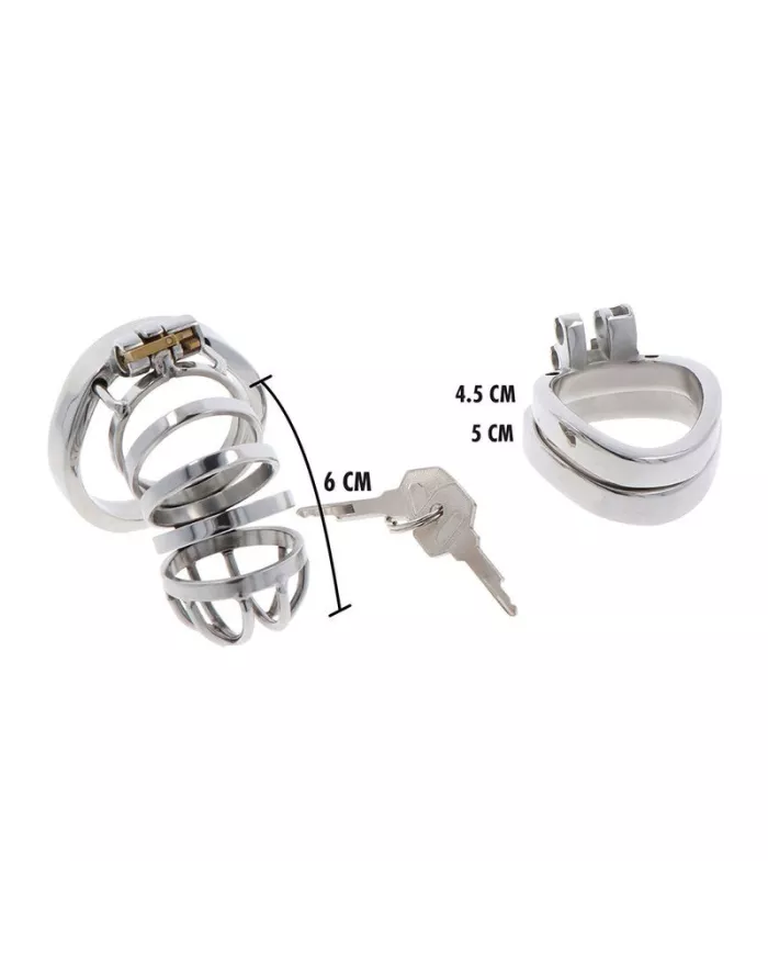 HIDDEN DESIRE - EXTREME CAGE DE CHASTETÉ EN MÉTAL