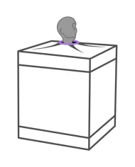 SECRET DOME - KINK CLUB CABINA BUKKAKE MORADO