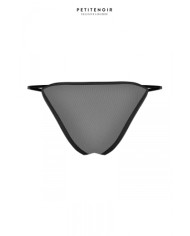 Slip échancré tulle et broderies