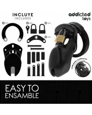 ADDICTED TOYS LOCKED - CAGE À PÉNIS INTERDITE 10 CM ADDICTED TOYS LOCKED - CAGE À PÉNIS INTERDITE 10 CM