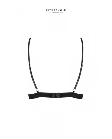 Soutien-gorge triangle dentelle et velours