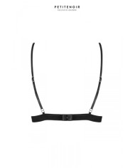 Soutien-gorge triangle dentelle et velours
