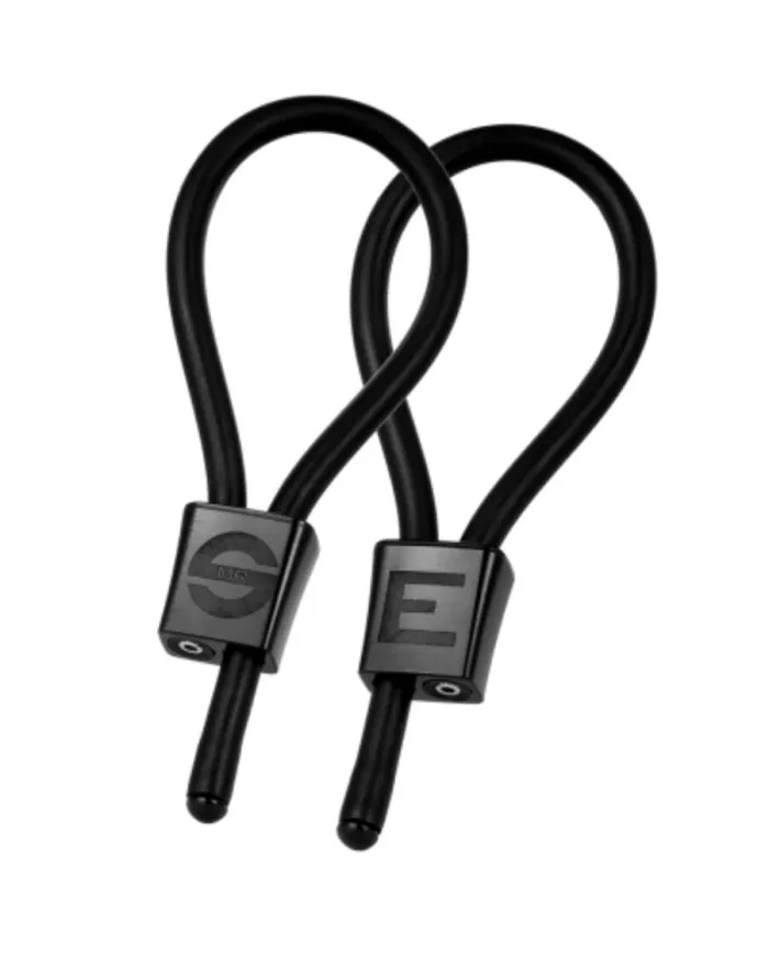 ELECTRASTIM - PRESTIGE ELECTRA LOOPS ANNEAUX PÉNIENS RÉGLABLES NOIRS