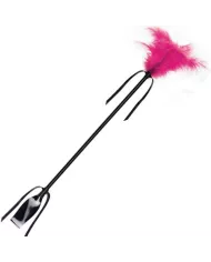 SECRETPLAY - FOUET & FEATHER NOIR ET FUCHSIA SECRETPLAY - FOUET & FEATHER NOIR ET FUCHSIA