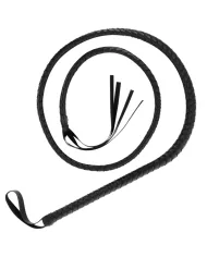 DARKNESS - FOUET DE BONDAGE NOIR 210CM DARKNESS - FOUET DE BONDAGE NOIR 210CM