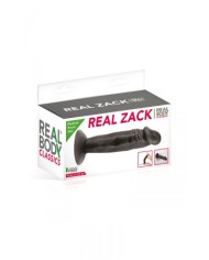 Gode réaliste 16 cm noir - Real Zack