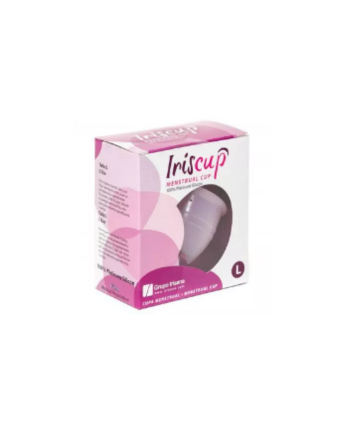 IRISCUP - GRANDE TASSE DU MOIS ROSE + SAC STÉRILISATEUR OFFERT