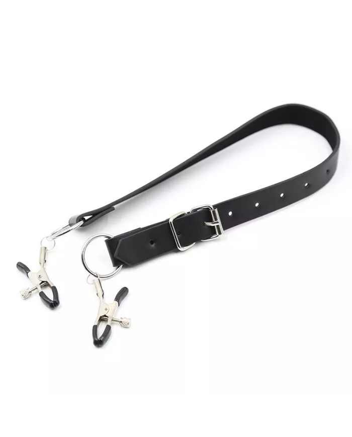 OHMAMA FETISH - PINCES CLITORIS AVEC SANGLES DE JAMBES OHMAMA FETISH - PINCES CLITORIS AVEC SANGLES DE JAMBES