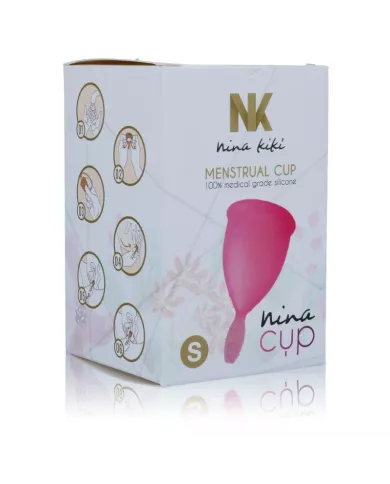 NINA KIKÍ - COUPE MENSTRUELLE ROSE - TAILLE S NINA KIKÍ - COUPE MENSTRUELLE ROSE - TAILLE S