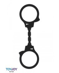 Menottes silicone stretchy - noir